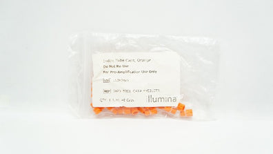 Illumina 082515001 Index Tube Caps, Orange - Pack of 48